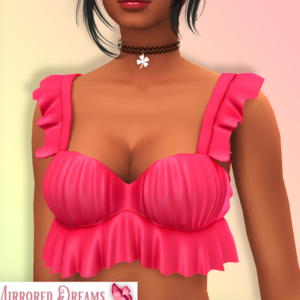 Flaming Ruffles Top