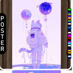 [ESI] Cosmic Catnaut (Affiche)