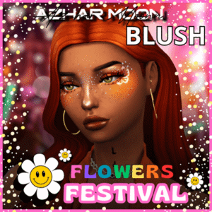 Fard à paupières Azahar Moon pour le festival Fleurs dans *Les Sims 4*