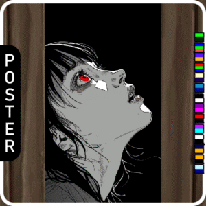 [ESI] Rêverie aux yeux rouges (Affiche)