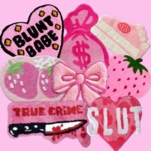 The Pink Collection - Lot de 8 tapis