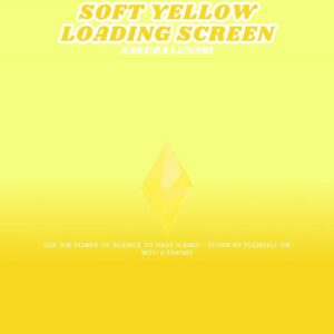 Fond d'écran de chargement jaune clair