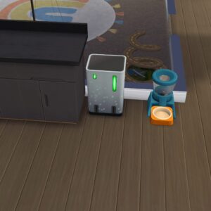 Argent Poubelle Recoloration simple