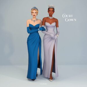 Collection Royale de Grâce - Robe de Cour