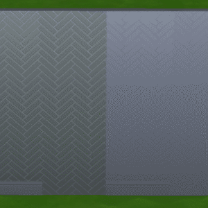 Panneaux de bois texturés dans *Les Sims 4* (variantes claires et foncées)