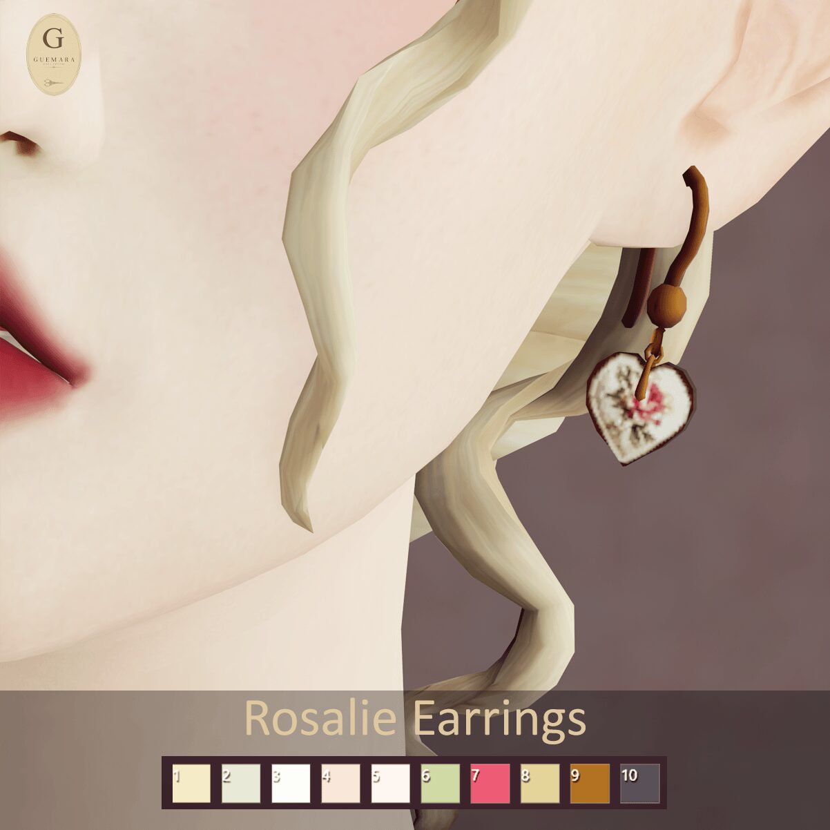 Rosalie Boucles d'oreilles