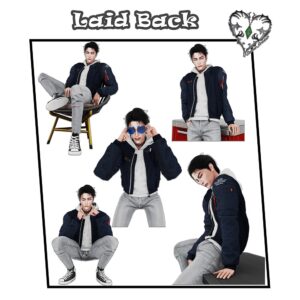 Créations de tenues 'Laid Back' pour The Sims 4 avec cinq styles différents