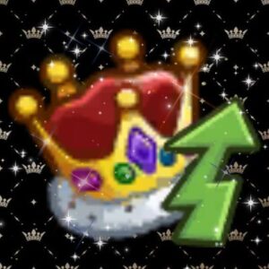 Couronne royale Sims 4 avec éclair vert