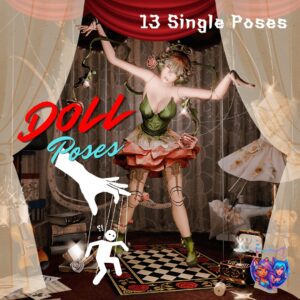 Poupées articulées, 13 poses uniques - Extension pour Le Sims 4
