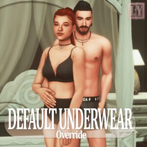 Sous-vêtements par défaut Sims 4 personnalisés