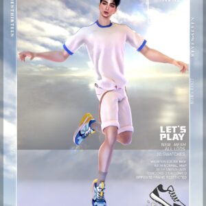 Jeu vidéo The Sims 4 : tenue mesh nouvelle collection, 20 styles.