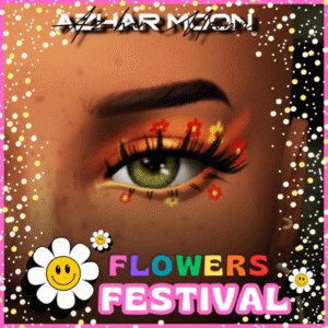Festival des fleurs aux yeux stylisés - Sims 4