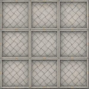 Motifs de treillis métallique gris pour *Les Sims 4*