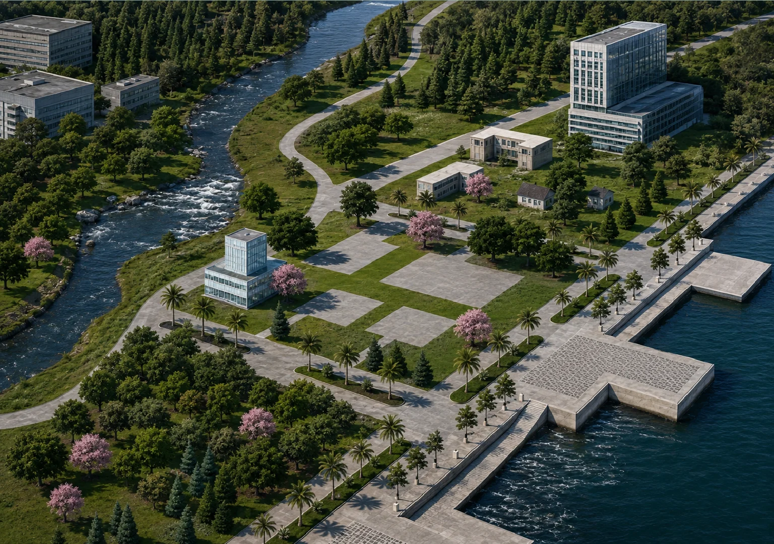 Magnolia Promenade réinventée – Rénovation réaliste de la carte