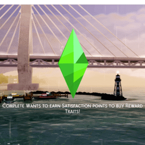 Sim City dans The Sims 4 : Récompenses pour accomplir ses objectifs
