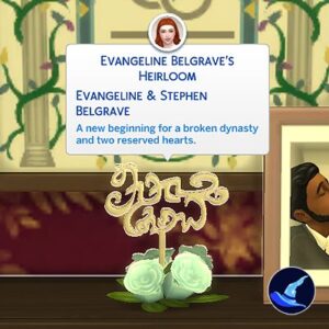 Bijou de fiançailles Sims 4 Belgrave, Evangeline et Stephen
