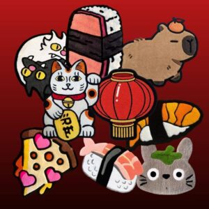 Mats Simpsons 4 : animaux, nourriture et objets culturels japonais