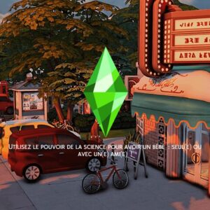 Sims 4 : Science pour bébé, choix solo ou ami
