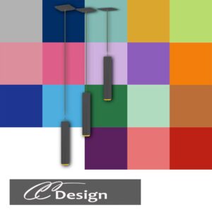 Luminaires suspendus colorés pour le jeu Les Sims 4