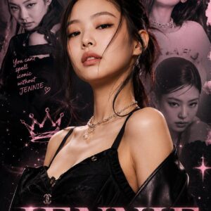 Jennie, membre des BLACKPINK, dans style élégant, lien avec *Les Sims 4*