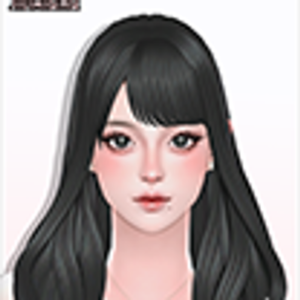 Illustration personnage féminin jeu Les Sims 4