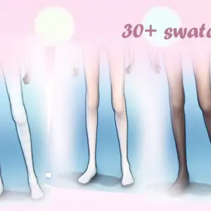 Choix de bas et collants pour Sims 4, 30+ modèles.
