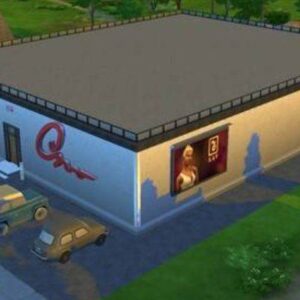 Bâtiment Q dans Les Sims 4, jeu vidéo
