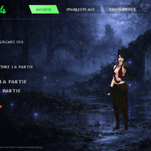 Sorcier des marais, menu partie Les Sims 4, jeu vidéo
