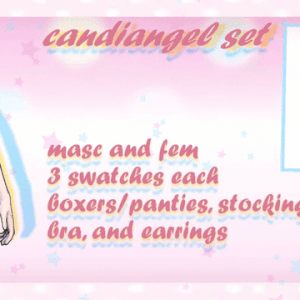 candiangel lingerie set