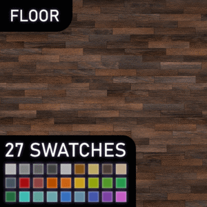 Échantillons de sols en bois pour *Les Sims 4*