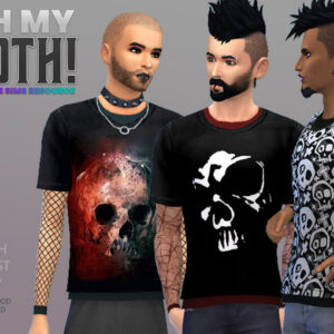 Hauts gothiques pour Sims 4, Oh My Goth!