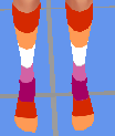 Chaussettes et chaussures du jeu *Les Sims 4*