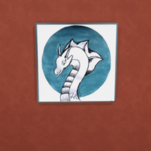 Illustration d'un dragon de mer dans Les Sims 4