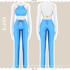 Ensemble Calveria pour Sims 4, teen à aîné