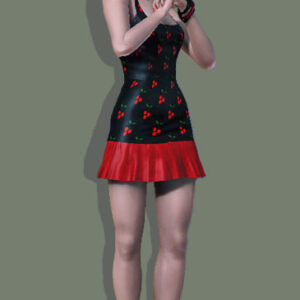 Motif cerises pin-up par aNairastar