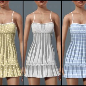 Robe-nuisette en dentelle JP79 par juttaponath