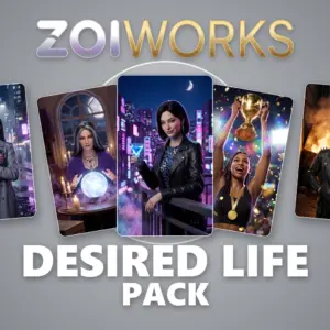 Pack Désiré : Vie Rêvée pour The Sims 4 - ZOIWORKS