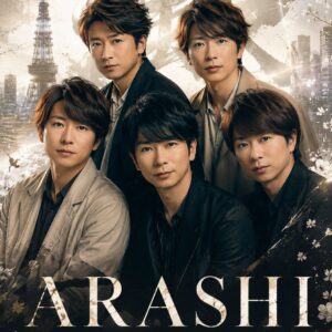 Affiches groupe Arashi, série inspirée par l'univers du jeu vidéo.