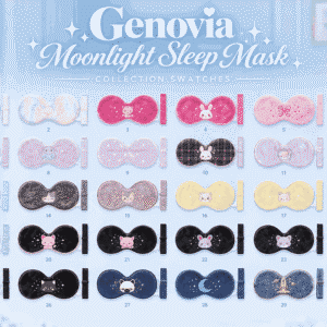 Masques de nuit Genovia Sims 4 collection Moonlight, 30 designs.