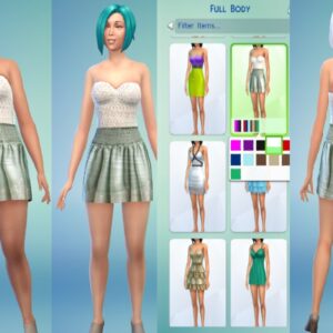 Robe d'été chic et mignonne (non par défaut) par CuppySyrup