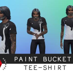 T-shirt Paint Bucket pour homme par SIms4Krampus