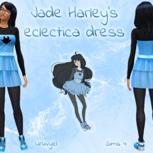 Robe Eclectica de Jade Harley (Homestuck) par Uruvyel2