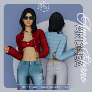 Personnage Sims 4 inspiré de Juan Gabriel, style vintage