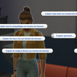 Tutoriel maquillage Sims 4 : appliquer sur toutes tenues