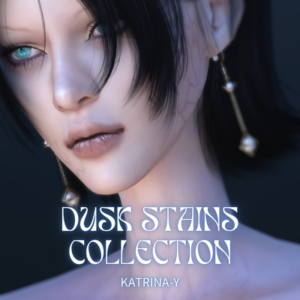 Collection Dusk Stains pour The Sims 4 - accessoires élégants