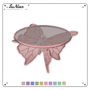 Assiette en forme de papillon pour *Les Sims 4*