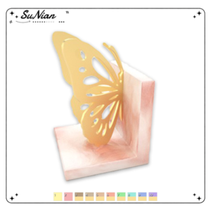 Support personnalisable en forme de papillon pour Sims 4