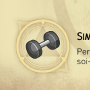 Poids de musculation dans *Les Sims 4* pour entraînement personnel