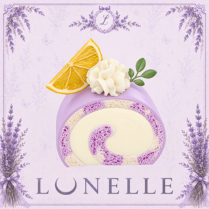Gâteau roulé vanille-orange avec glaçage, Sims 4, Lonelle