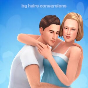 Coup de Sims 4 : conversion de coiffures homme et femme